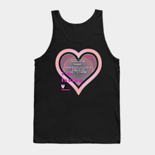 Valentine for V programmer Tank Top